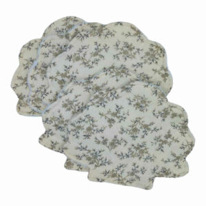 Coton lavable en forme de coquillage