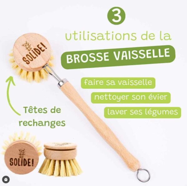 Brosse vaisselle écologique