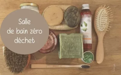 Salle de bain zéro déchet : des idées simples